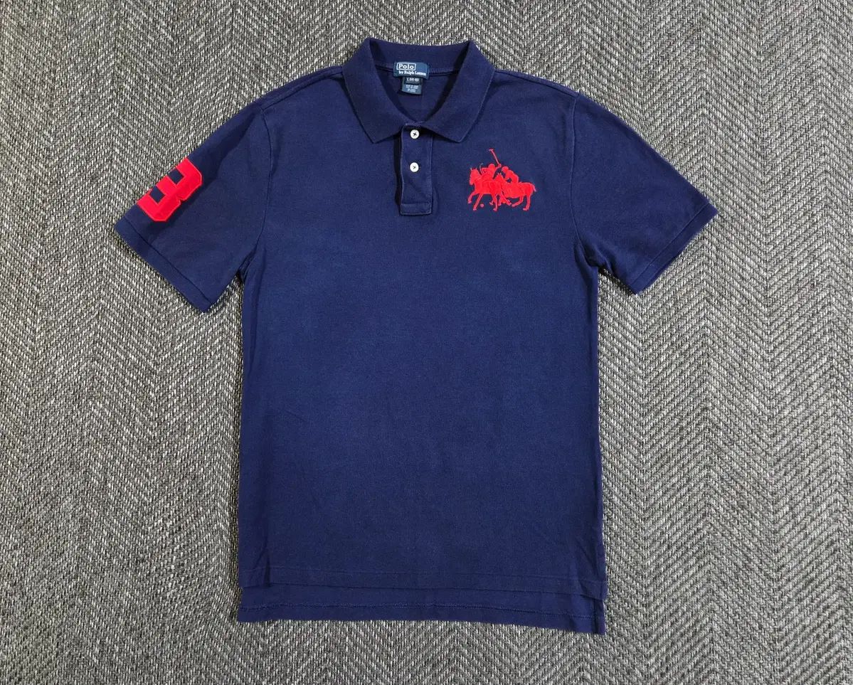 POLO RALPH LAUREN ポロラルフローレン ダブル ビックポニー ネイビー KARA（カラ） 半袖Tシャツ
