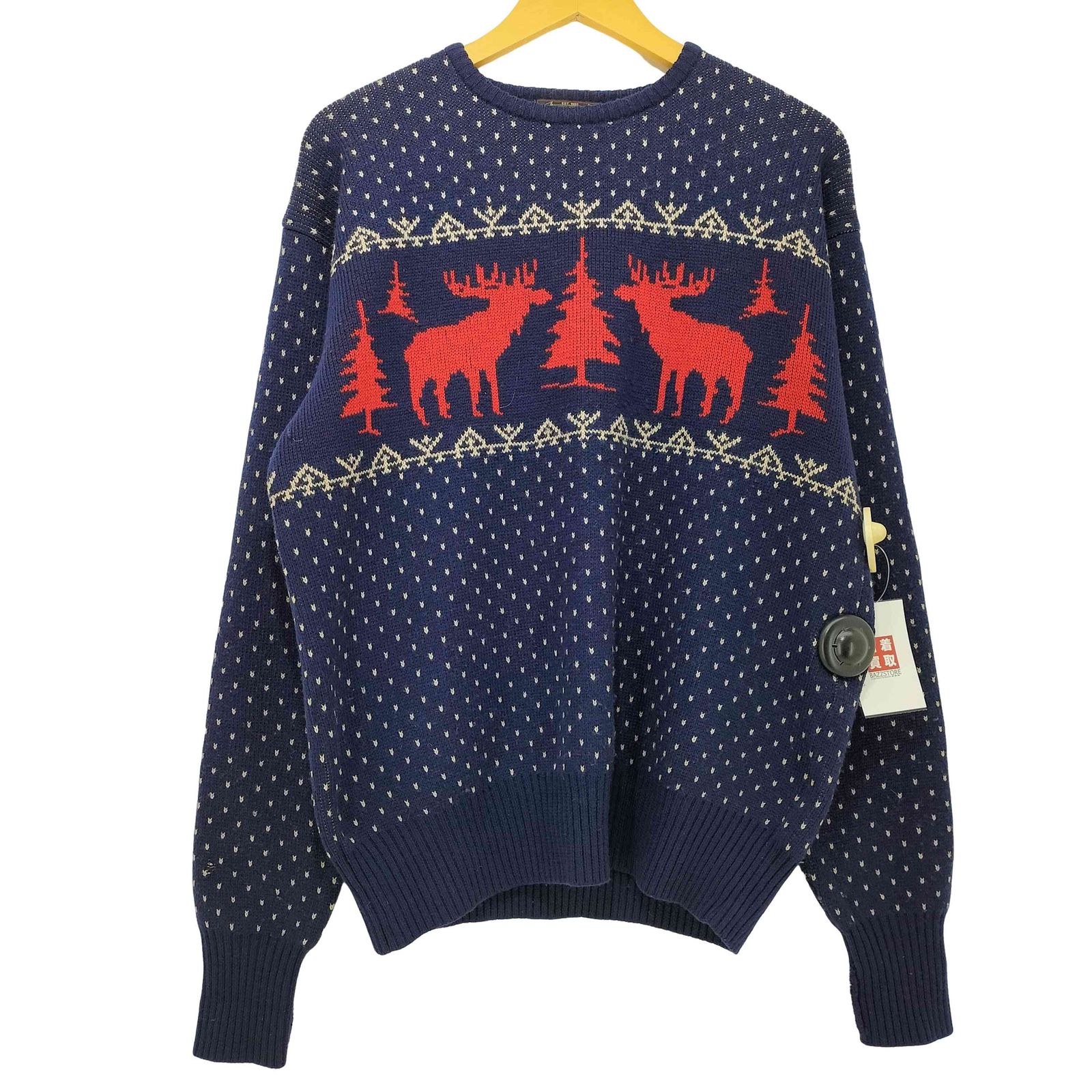 RRL ダブルアールエル　３つ星 ノルディックセーター　sizeM ダブルアールエルラルフローレン RRL RALPH LAUREN 90s 三つ星 初期