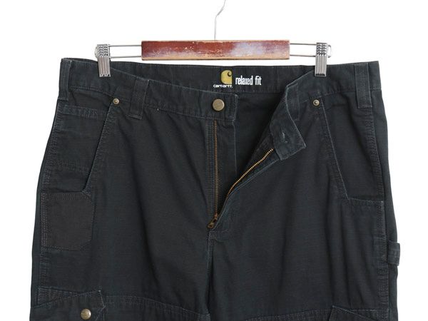 US企画 カーハート ダブルニー カーゴ パンツ メンズ 36 30 古着
