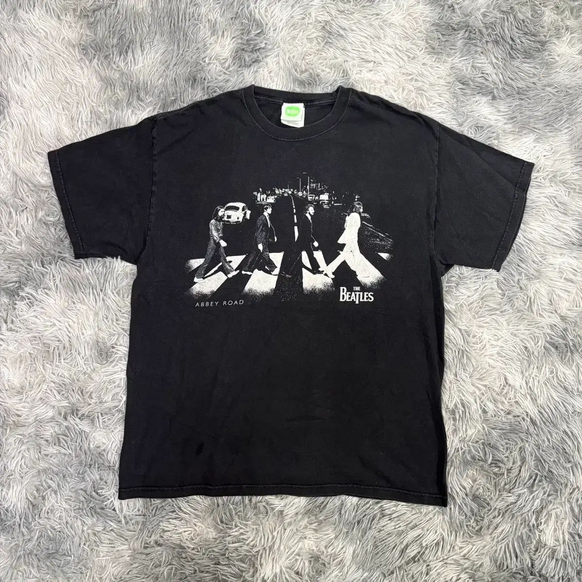 L ヴィンテージ ビートルズ Abbey Road Tシャツ faded