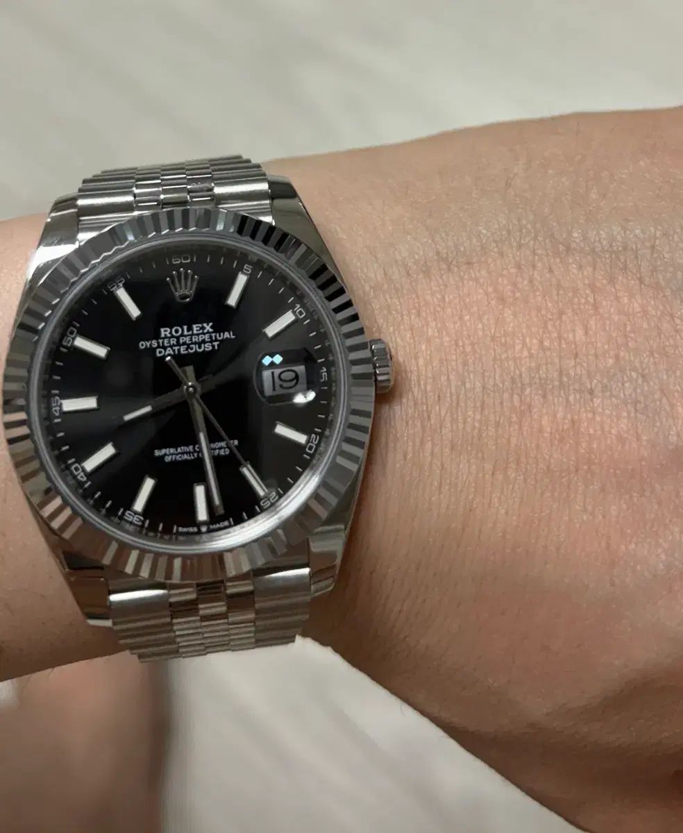 デジャスト ブラック 41mm