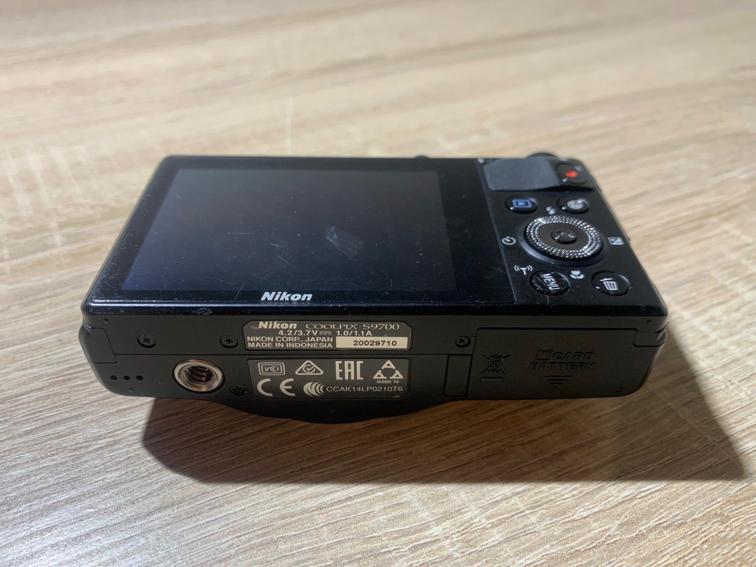 8536 Nikon COOLPIX S9700 ブラック デジカメ - メルカリ