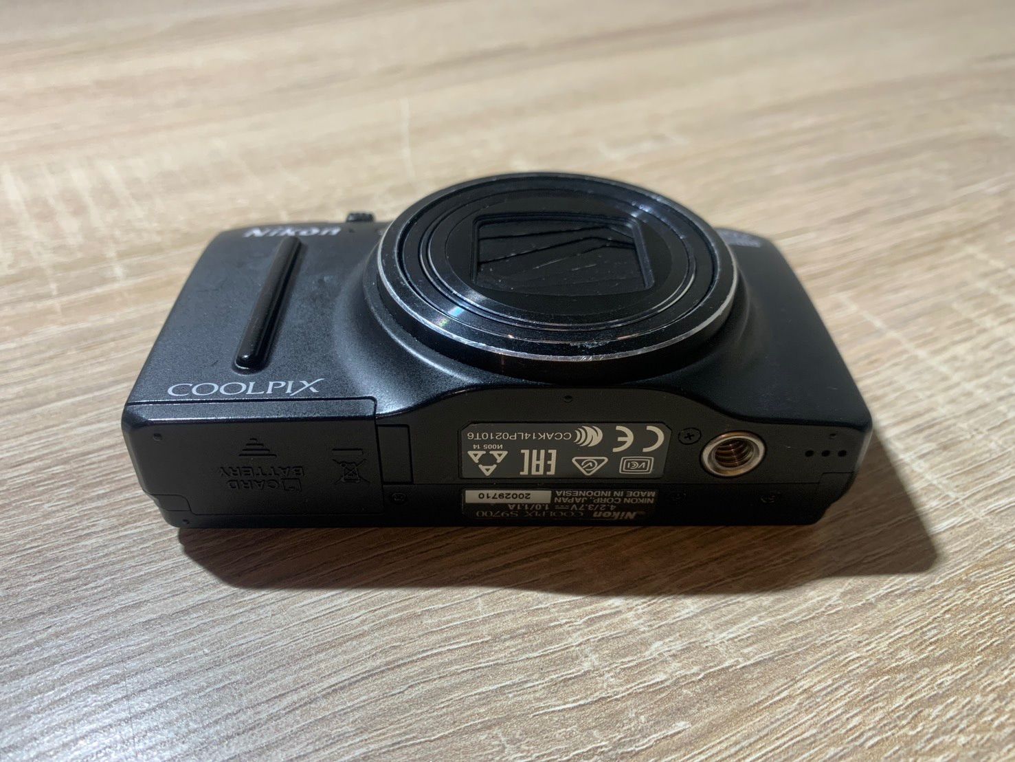8536 Nikon COOLPIX S9700 ブラック デジカメ - メルカリ