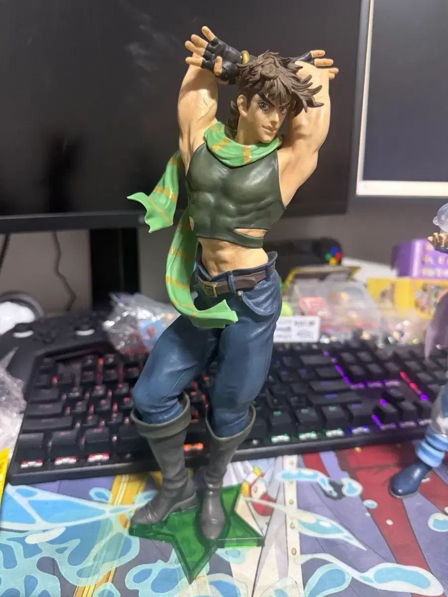 開封良品) ジョジョ 一番くじ ジョセフ B賞 フィギュア