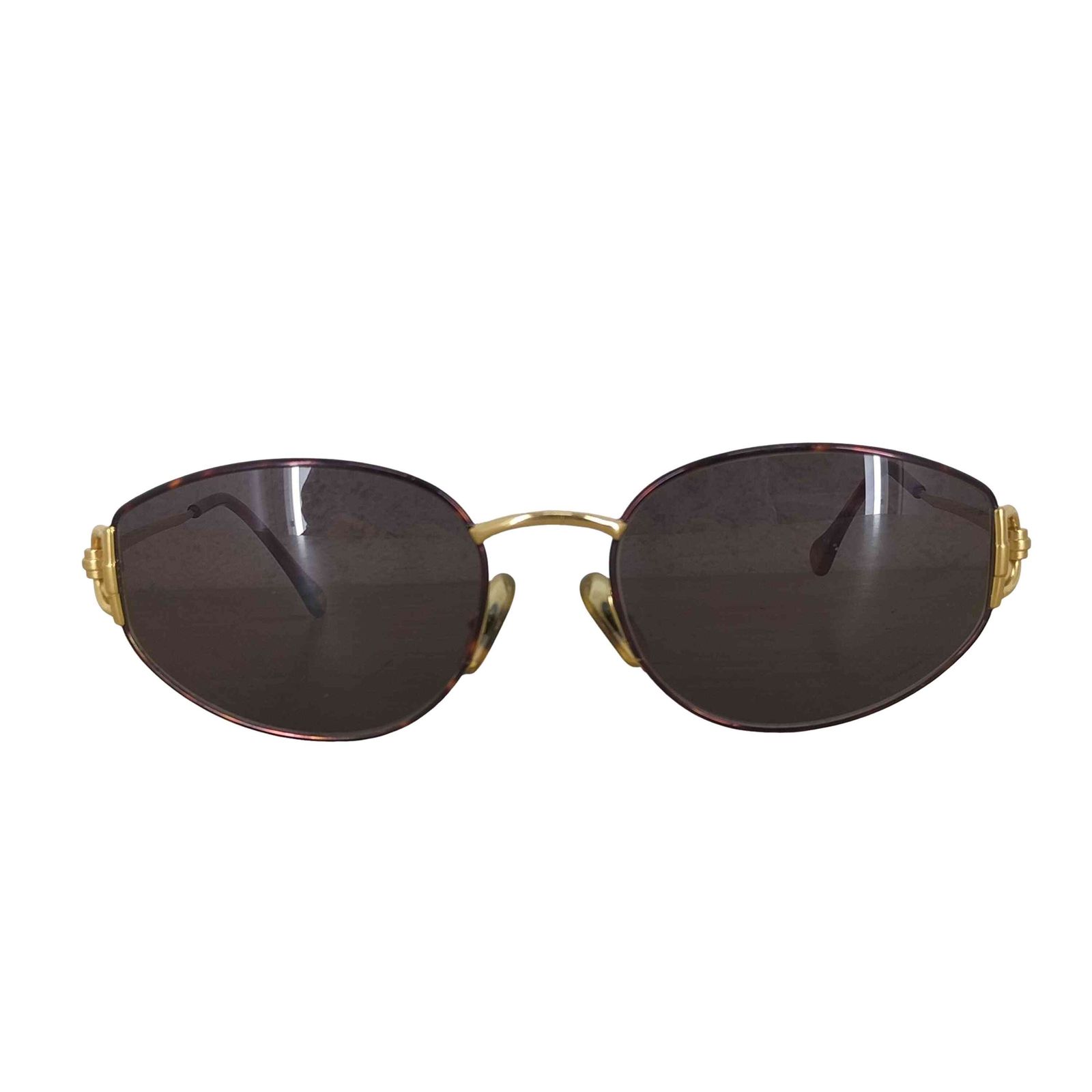 グッチ GUCCI オーバル ロゴデザイン サングラス レディース 60□20