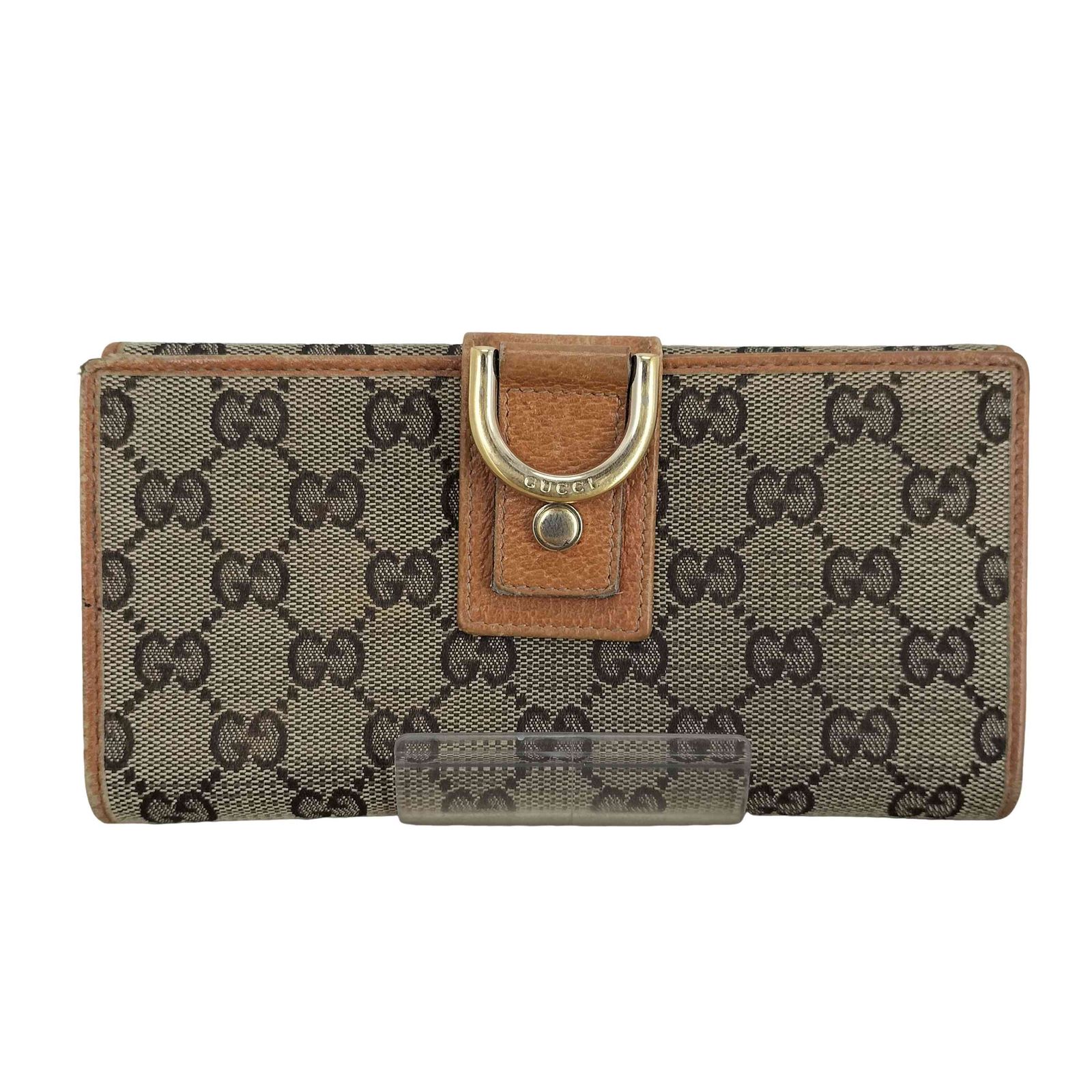 グッチ GUCCI GGキャンバス Wホック 長財布 レディース 表記無 - メルカリ