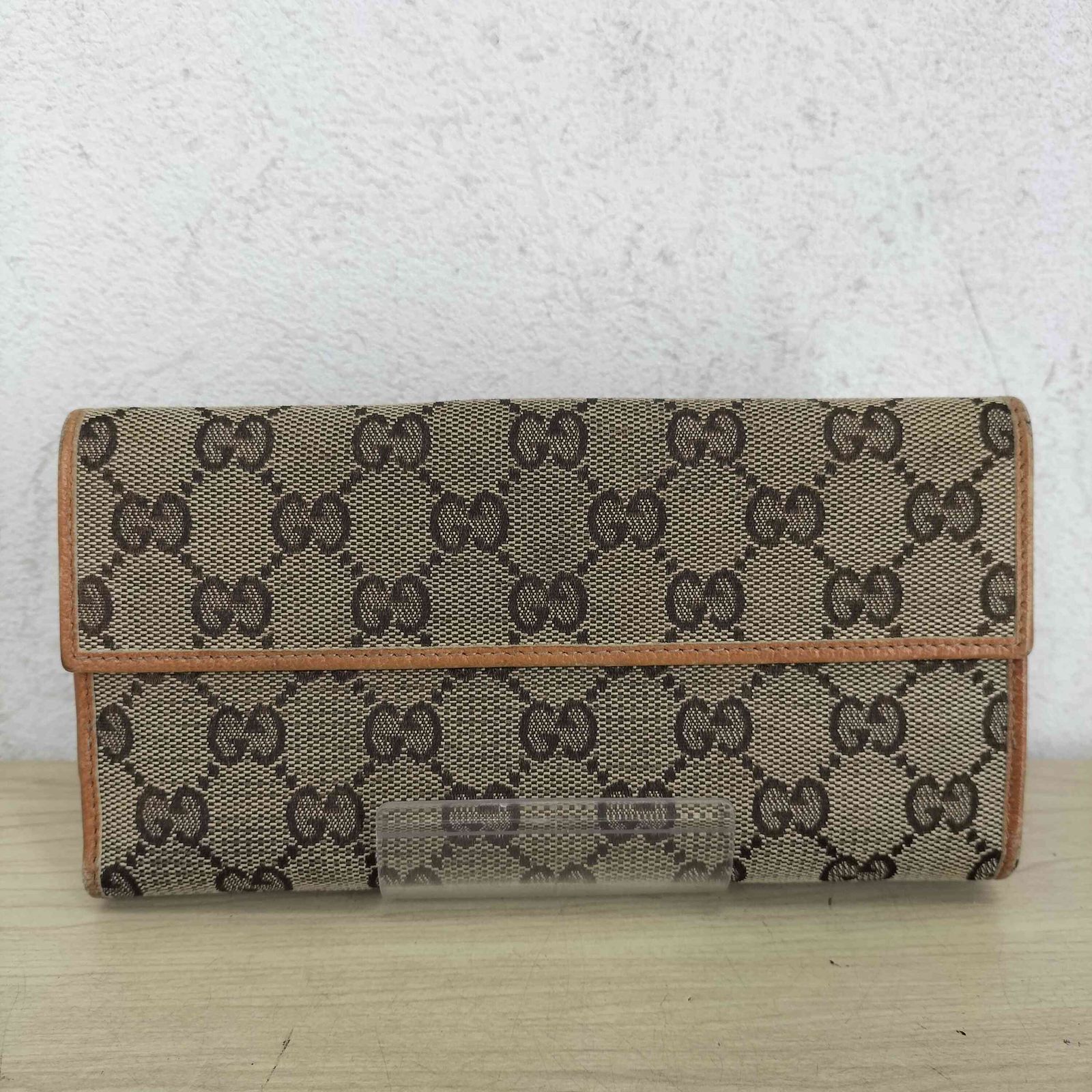 グッチ GUCCI GGキャンバス Wホック 長財布 レディース 表記無 - メルカリ