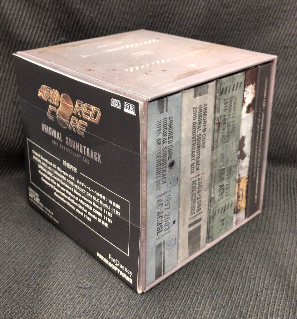 ゲームCD 通常)ARMORED CORE ORIGINAL SOUNDTRACK 20th ANNIVERSARY BOX 36,823円