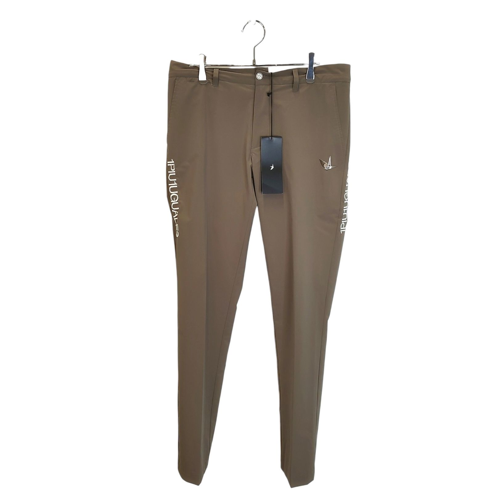 1PIU1UGUALE3 GOLF ウノピゥウノウグァーレトレ ゴルフ 24SS BASIC LONG PANTS ロング パンツ GRP138-POE478 6 XL カーキ メンズ 7,704円