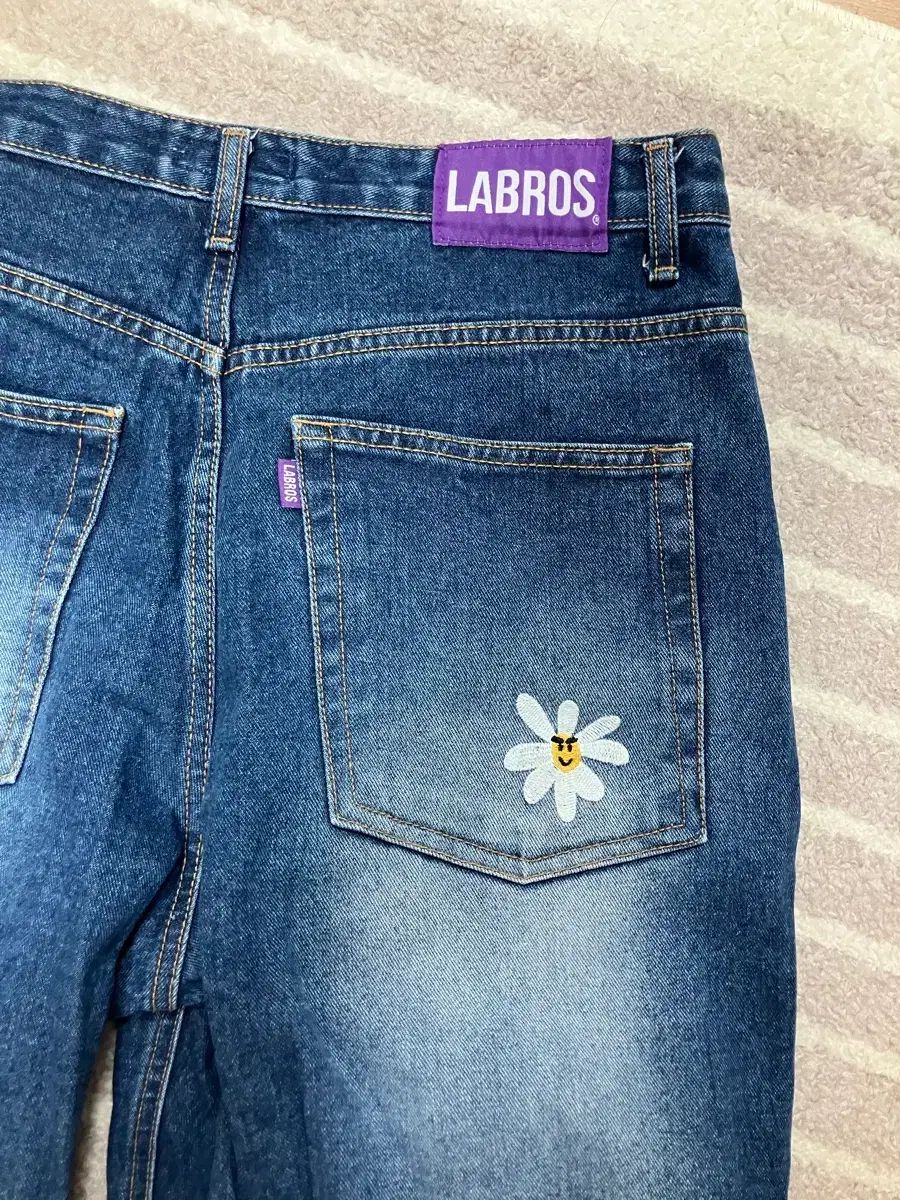 ラブロス LABROS デイジー バギーパンツ デニム L