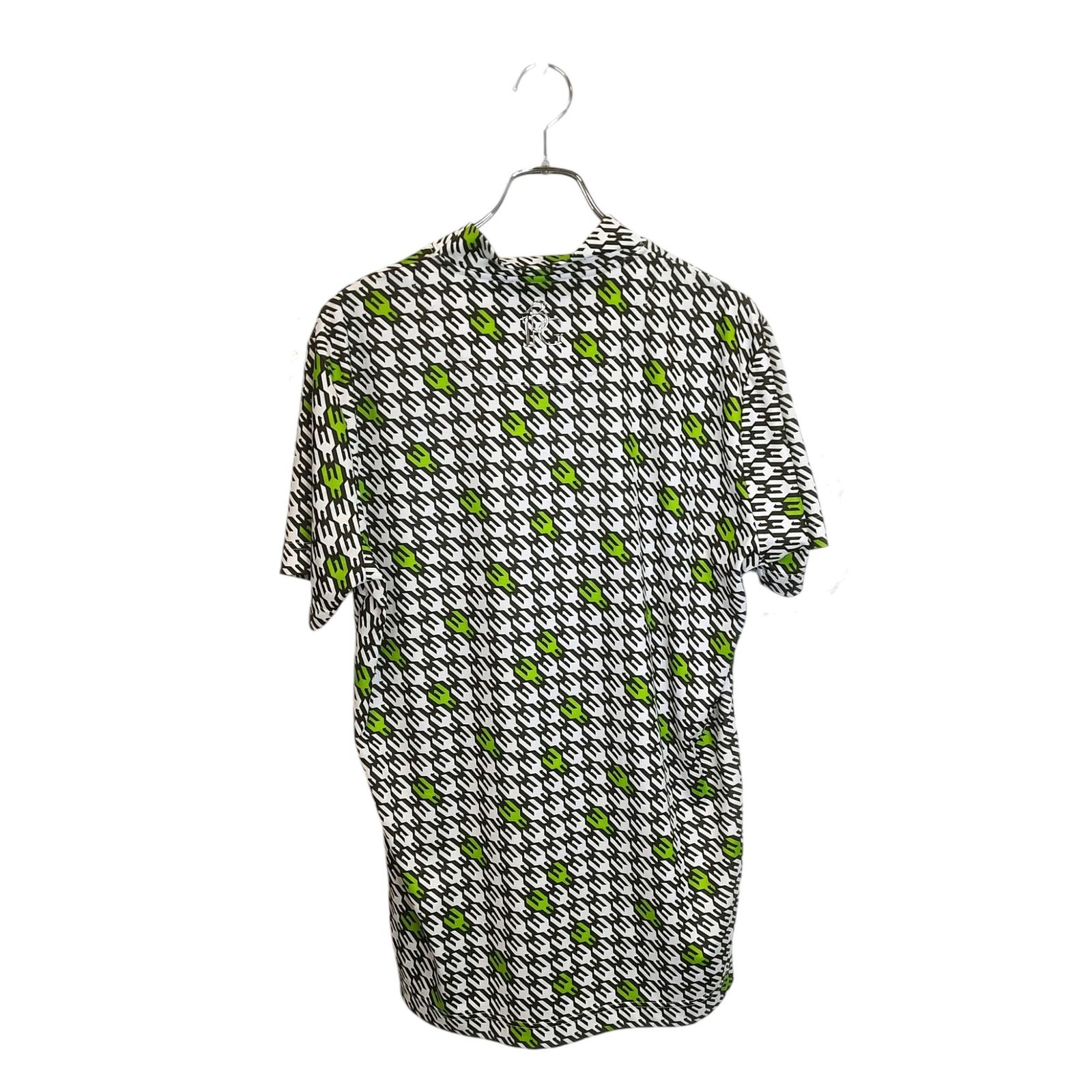 1PIU1UGUALE3 GOLF ウノピゥウノウグァーレトレ ゴルフ 24SS 113 GOLF S/S MOCK NECK HOUNDSTOOTH 総柄 半袖 モックネック Tシャツ GRT221-POE477 6 XL グリーン メンズ 1PIU1UGUALE3 GOLF ウノピゥウノウグァーレトレ ゴルフ 24SS 113 GOLF S/S MOCK NECK HOUNDSTOOTH 総柄 半袖 モックネック Tシャツ GRT221-POE477 6 XL グリーン メンズ