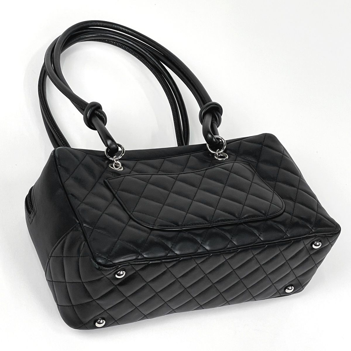 シャネル CHANEL カンボンライン ボウリングバッグ ココマーク ミニ