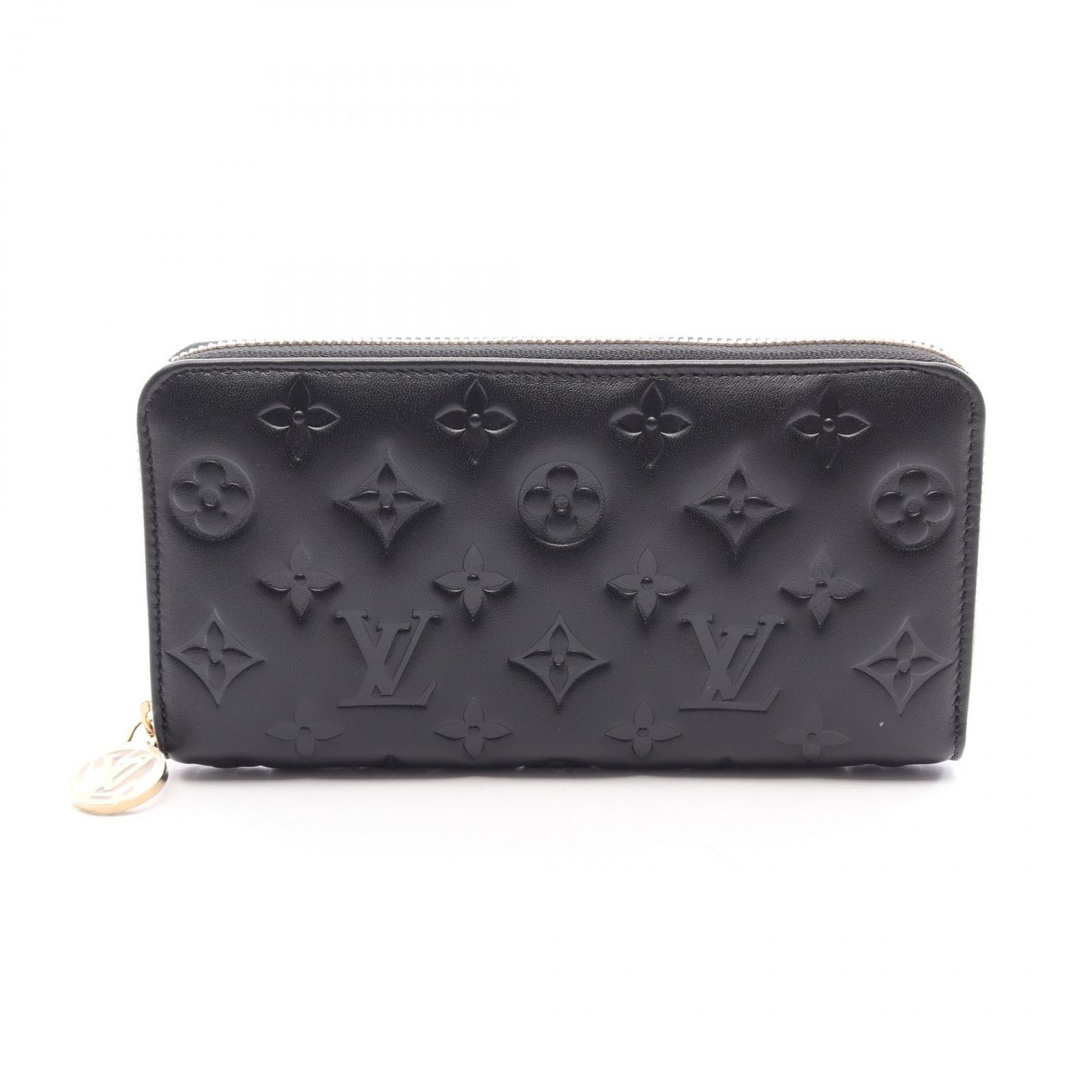LOUIS VUITTON ルイ・ヴィトン ジッピーウォレット クッサン モノグラム ラウンド長財布