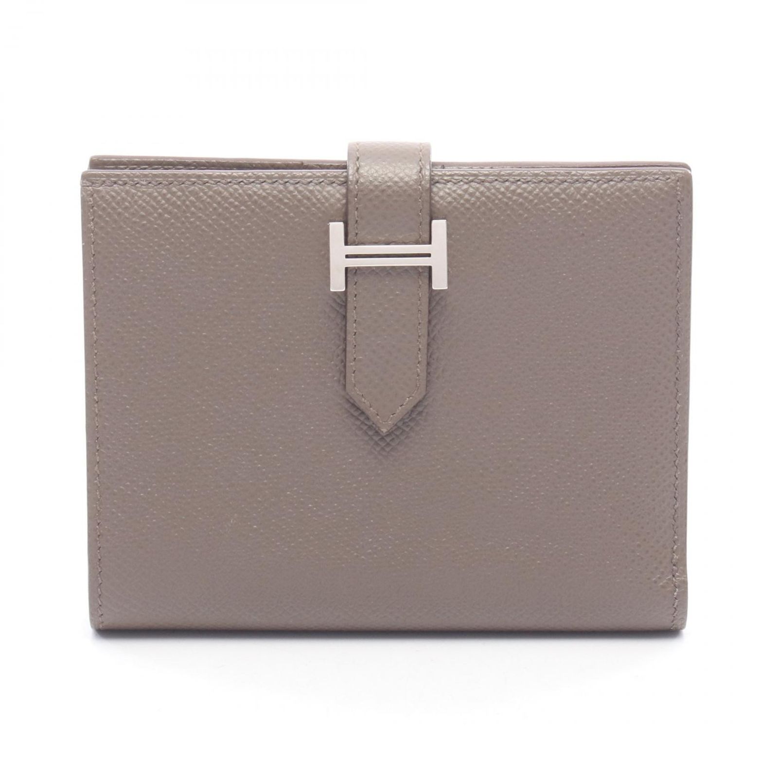 HERMES エルメス ベアンコンパクト エタン 二つ折り財布