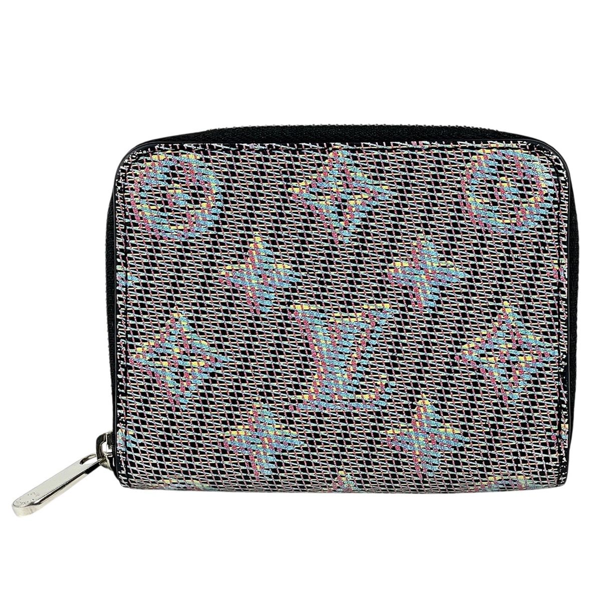 ルイ・ヴィトン Louis Vuitton ジッピー コインパース モノグラム LVポップ コインケース レザー ブルー ブラック M68663 レディース 【中古】