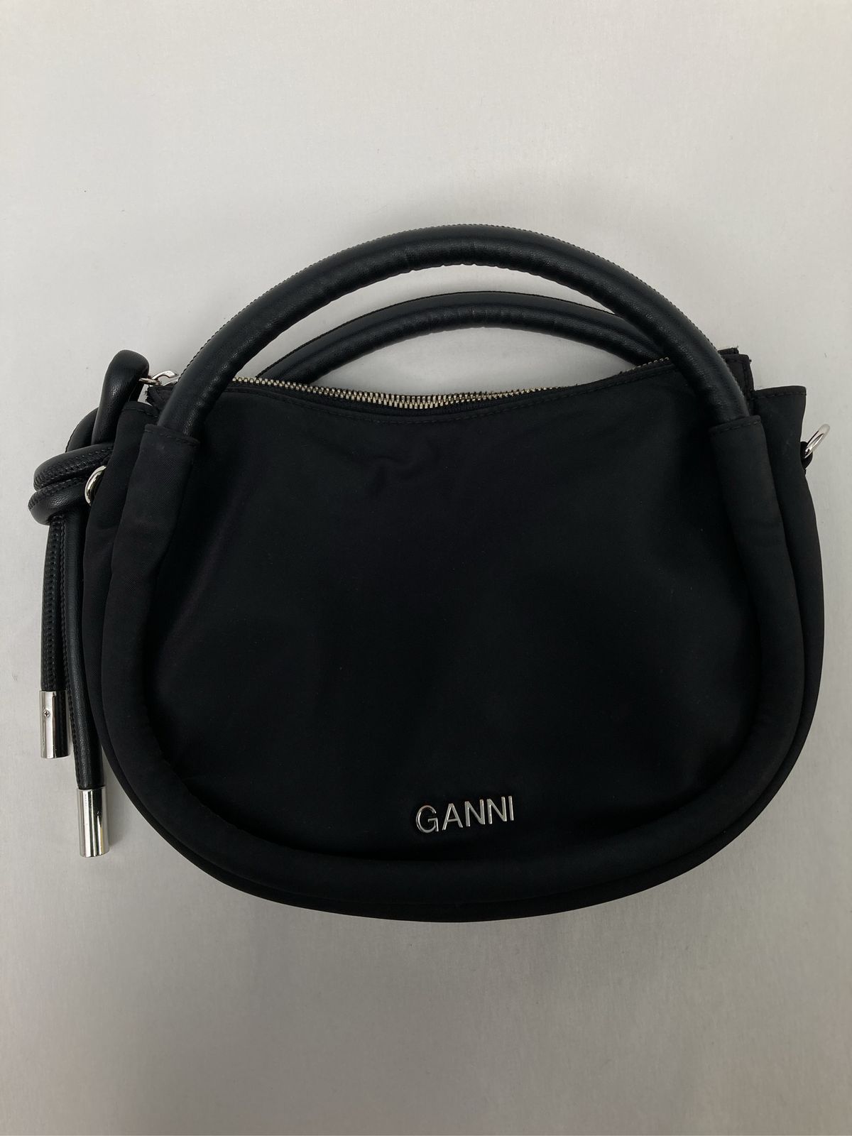 GANNI ガニー ハンドバッグ ONE SIZE ブラック レディース