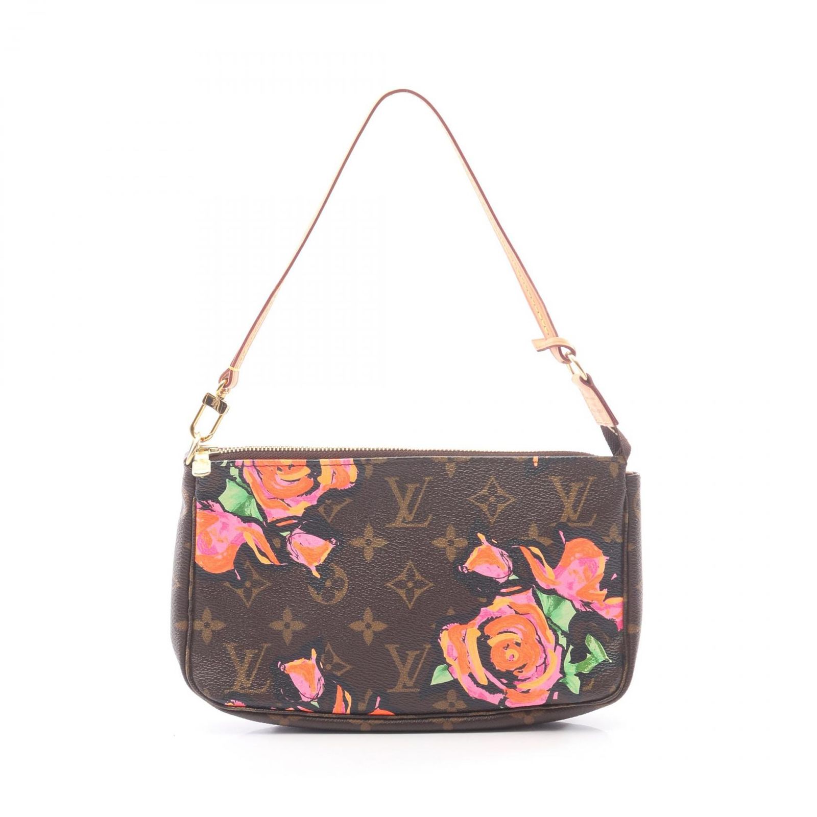 LOUIS VUITTON ルイ・ヴィトン ポシェット アクセソワール モノグラムローズ ハンドバッグ