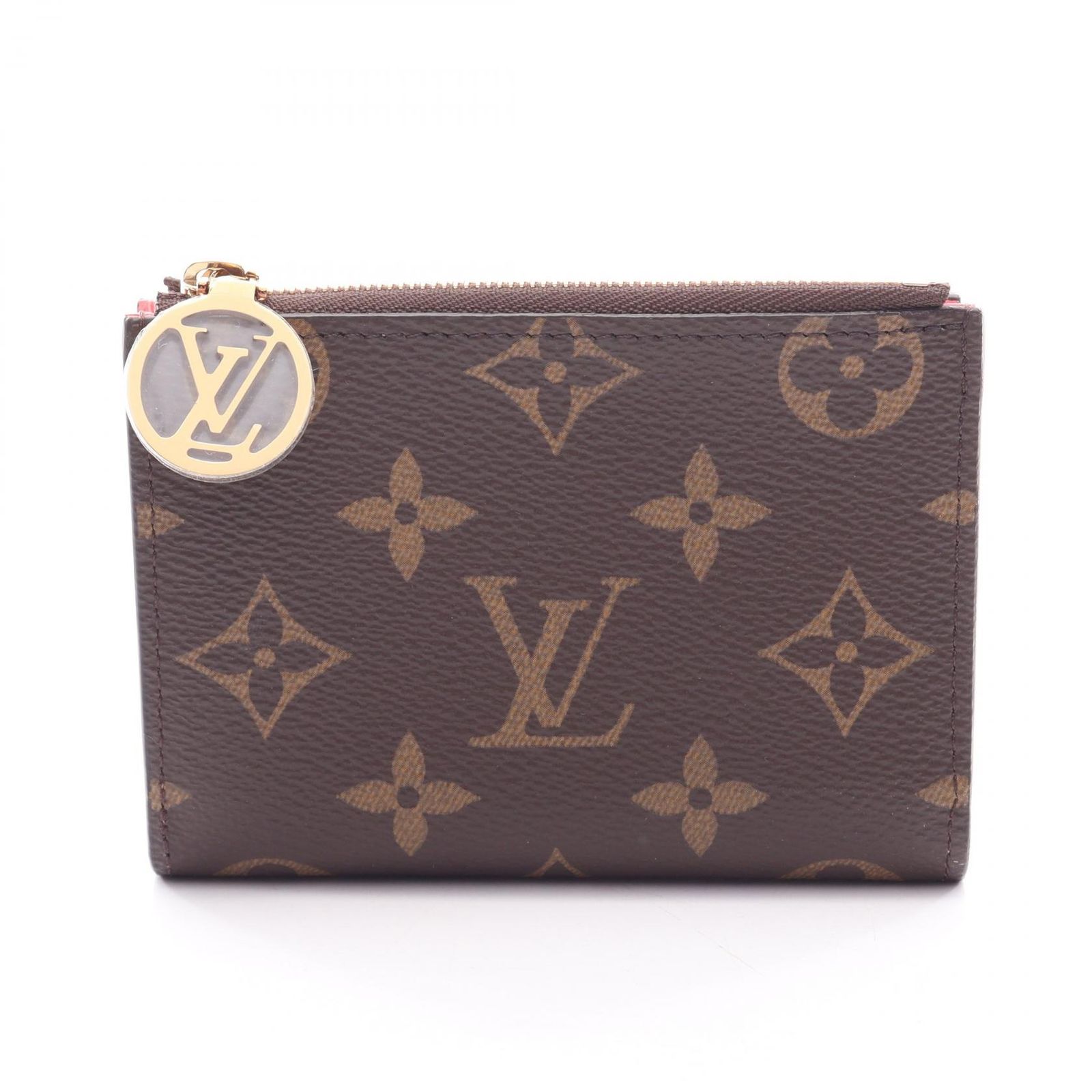 LOUIS VUITTON ルイ・ヴィトン ポルトフォイユ リサ モノグラム ウジェニーピンク 二つ折り財布