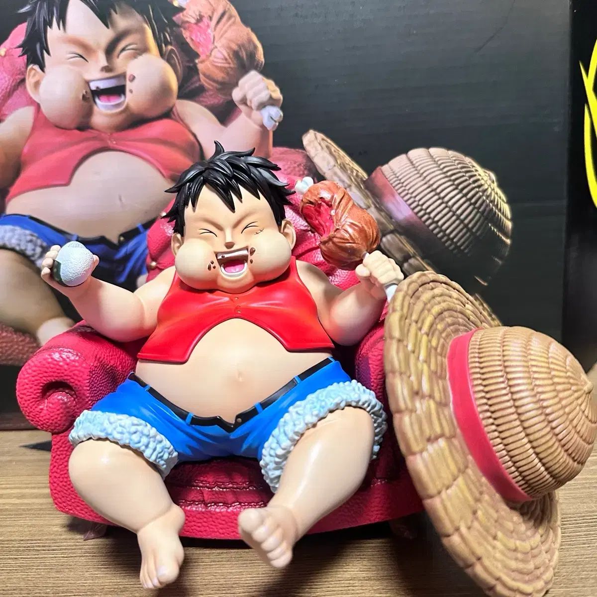 ライトニングスタジオ ONE PIECE fat fat モンキー・D・ルフィ(ルフィ) レジンフィギュア 開封良品 50,194円