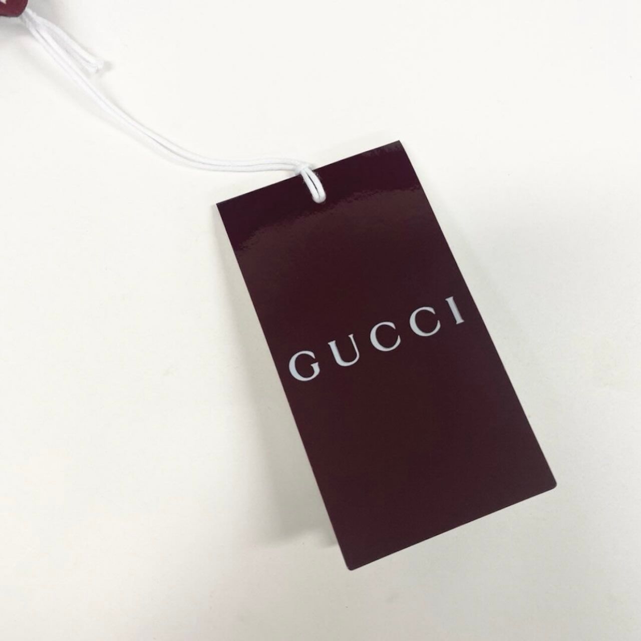 新品未使用 GUCCI グッチ 2026 シェリーライン ブルー カシミヤ/シルク
