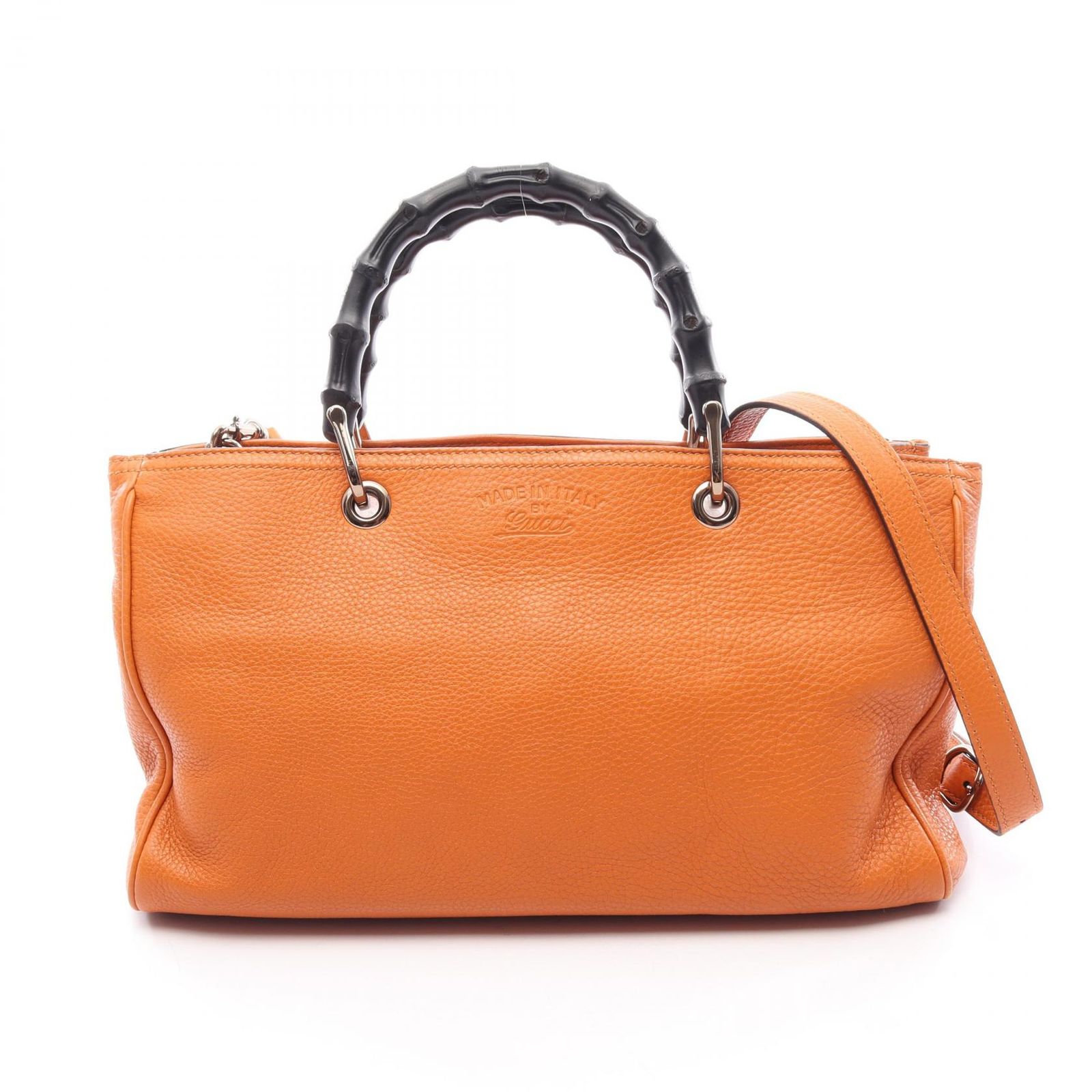GUCCI グッチ バンブー ショッパー ミディアム 2WAY トートバッグ
