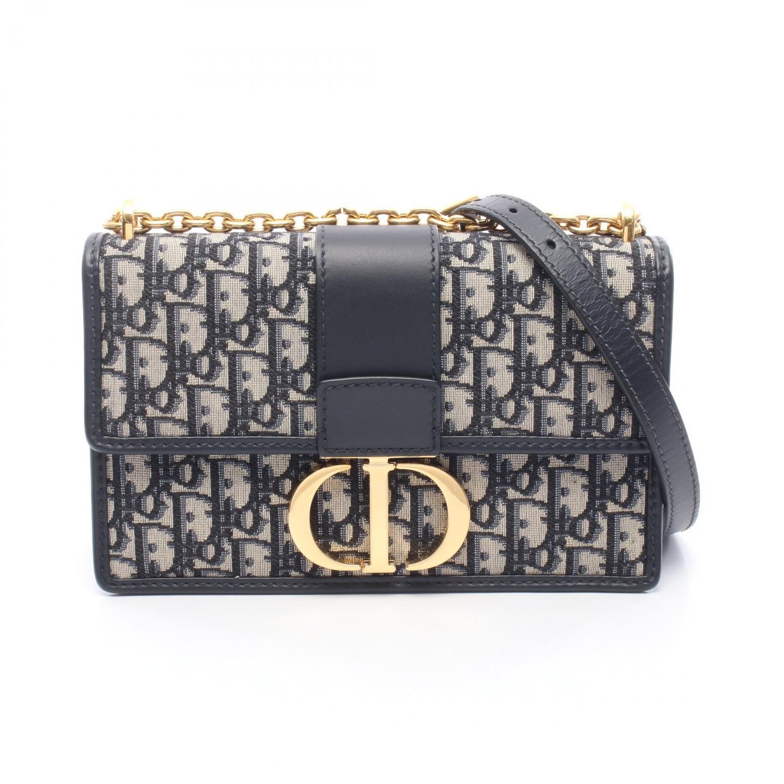 Dior ディオール 30 MONTAIGNE モンテーニュ オブリーク ジャカード ショルダーバッグ 220,900円