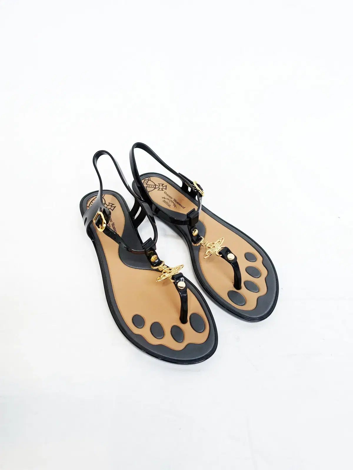 Vivienne Westwood(ヴィヴィアン・ウエストウッド) Melissa(メリッサ) ORB ロゴ サンダル
