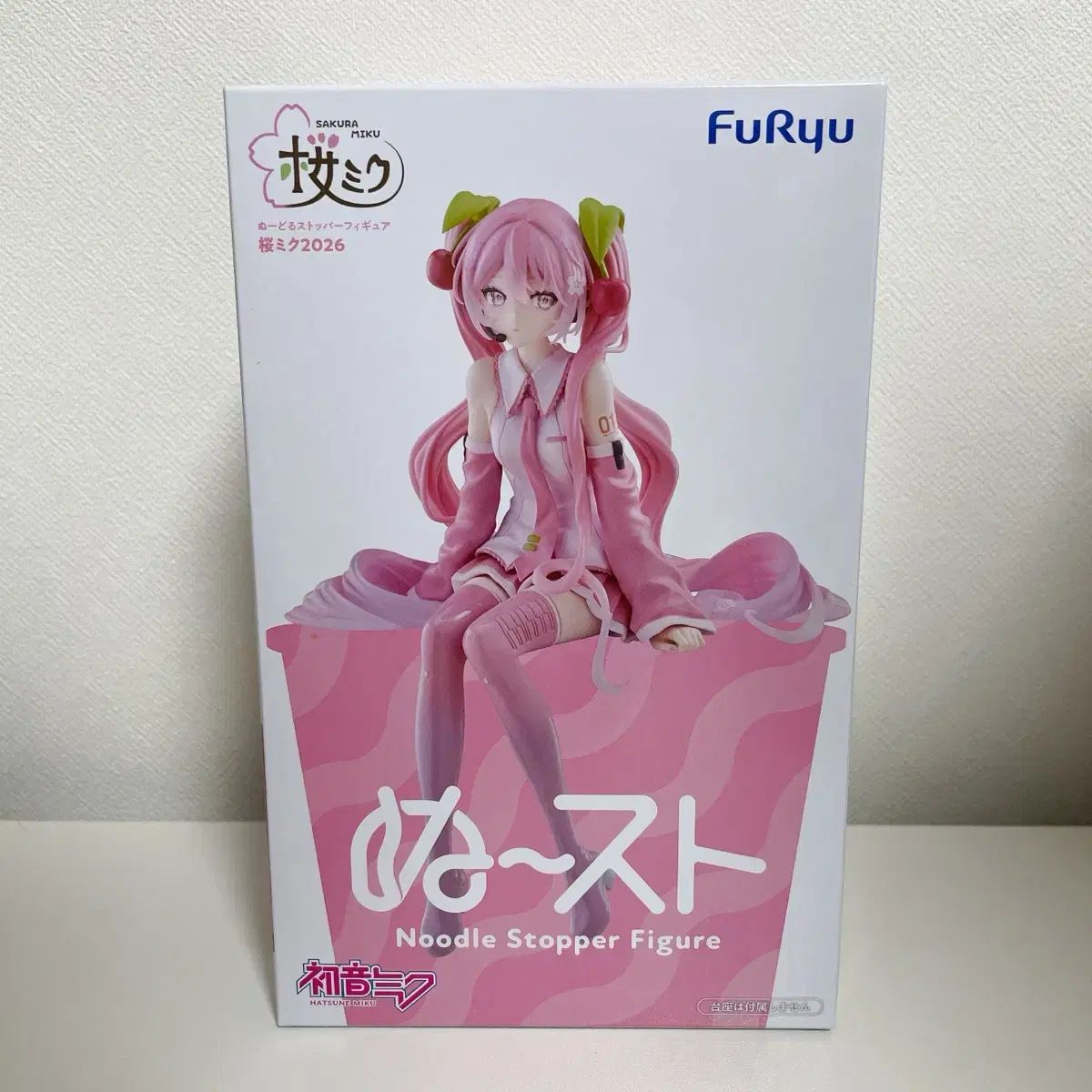 未開封 初音ミク さくら 2026 ヌードルストッパー フィギュア