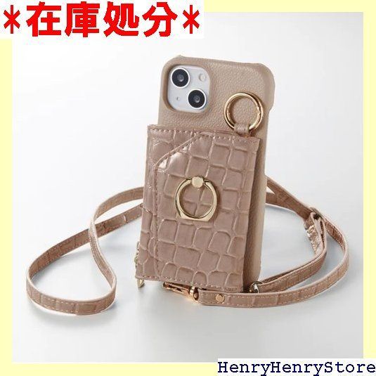 enHANCE スマホケース ショルダーストラップ付 iphone se3 ケース 2868