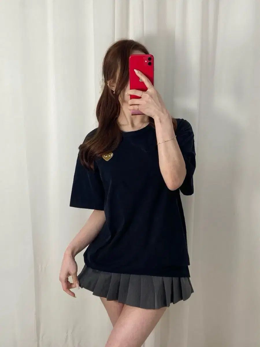 COMME des GARCONS コム・デ・ギャルソン GOLD ワッペン Tシャツ