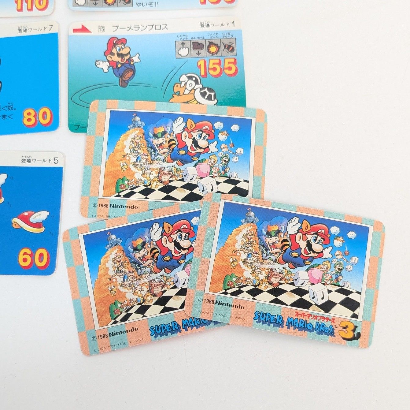 SUPER MARIO BROS.3 スーパーマリオブラザーズ3 カードダス 1989年