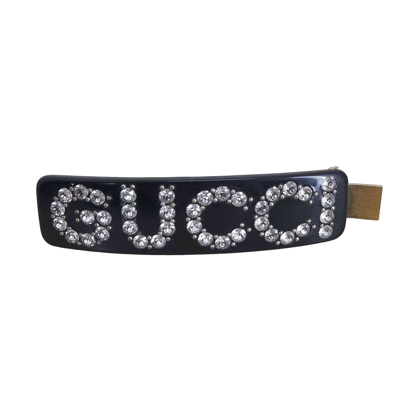 グッチ GUCCI Cyrstal Hair Clip ヘアクリップ ライトストーン レディース 表記無
