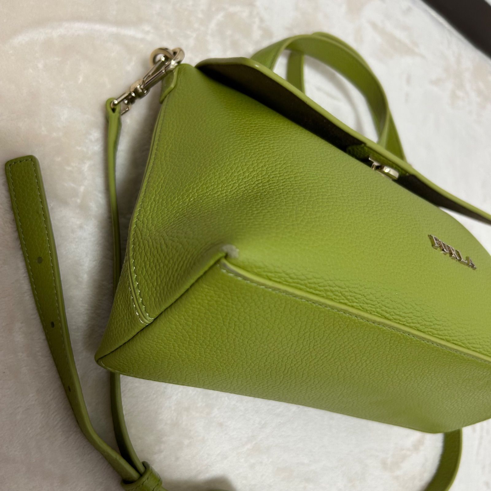 フルラ FURLA ニキ ハンドバッグ ショルダーバッグ 2way グリーン NIKI 