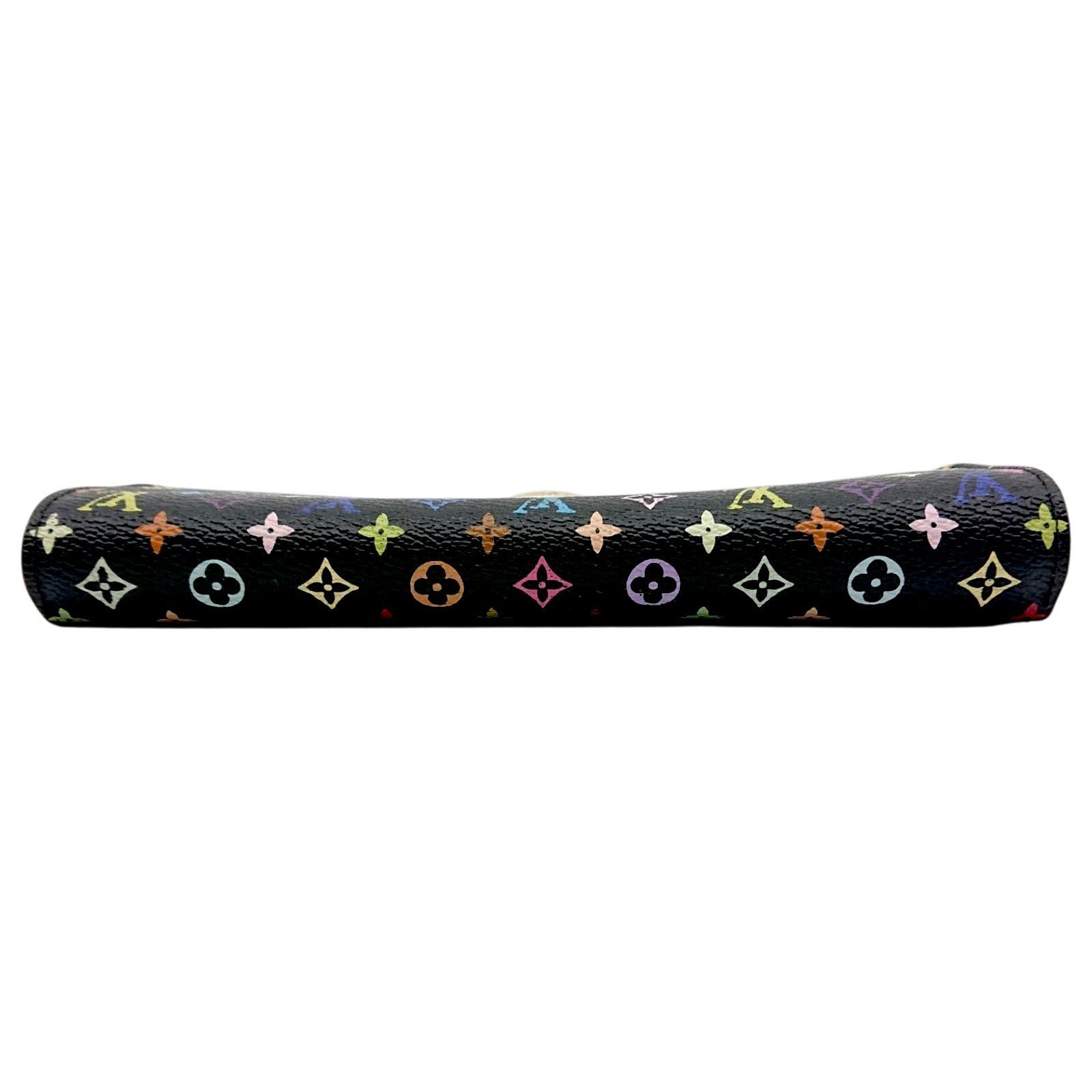 美品】LOUIS VUITTON ルイヴィトン マルチカラー サラ 長財布 