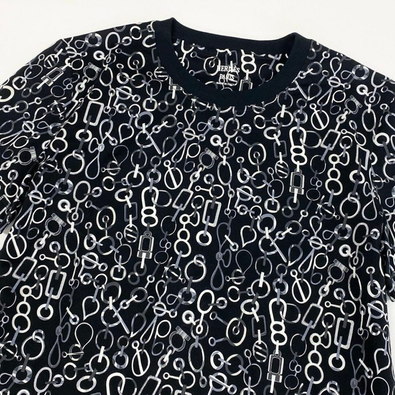極美品 23AW◎HERMES Tシャツ Do Re Boucles S相当 【公式通販】