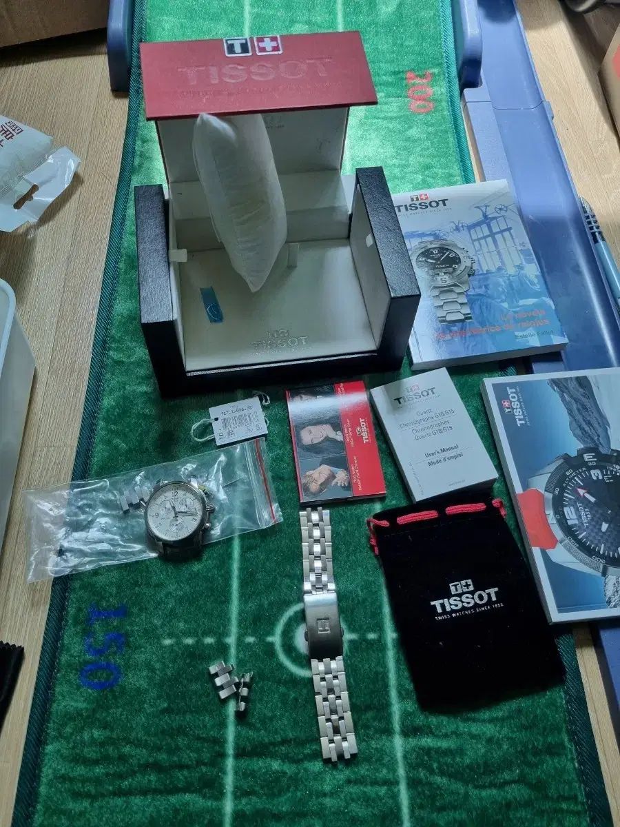 TISSOT ティソ フルセット（ボックス、保証書、レディース用予備バンド含む）