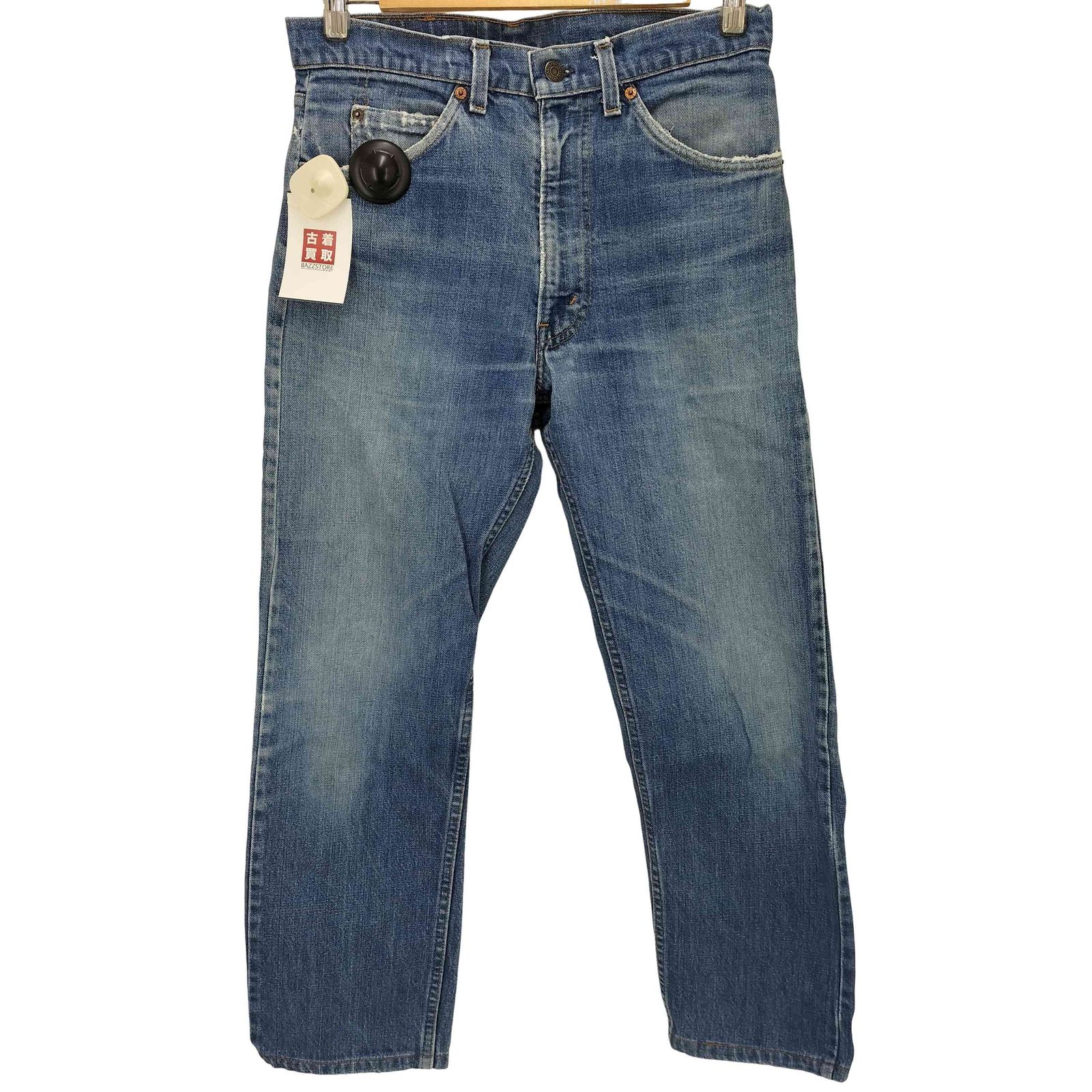 リーバイス Levis 80S USA製 ボタン裏563刻印 ジップフライ デニム パンツ ハチマル オレンジタブ メンズ W32 L32