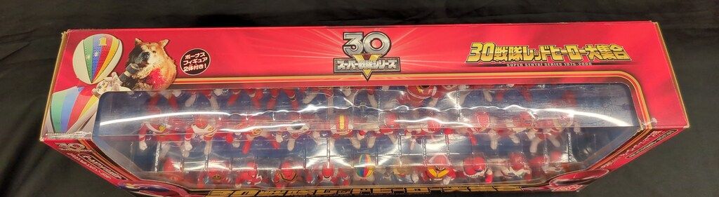 フィギュア バンダイ スーパー戦隊シリーズ 30戦隊レッドヒーロー大集合