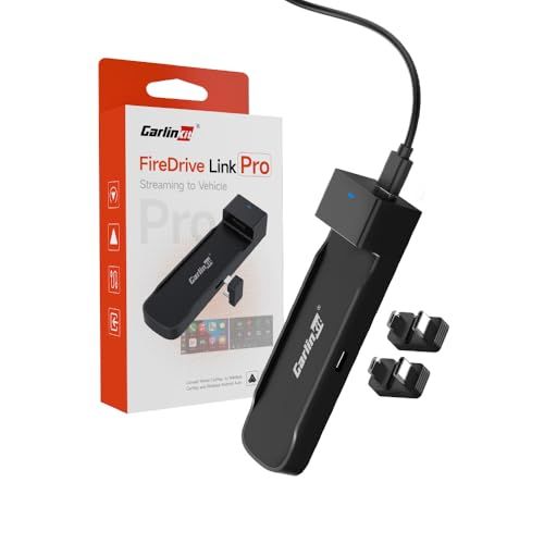 CarlinKit FireDrive Link Pro HDMI入力対応 ワイヤレスCarPlayAndroid Auto TV スティック専用設計 動画再生 Youtube/Netflix 等のアプリに対応 2K画質 プラグアンドプレイ 66f129d0