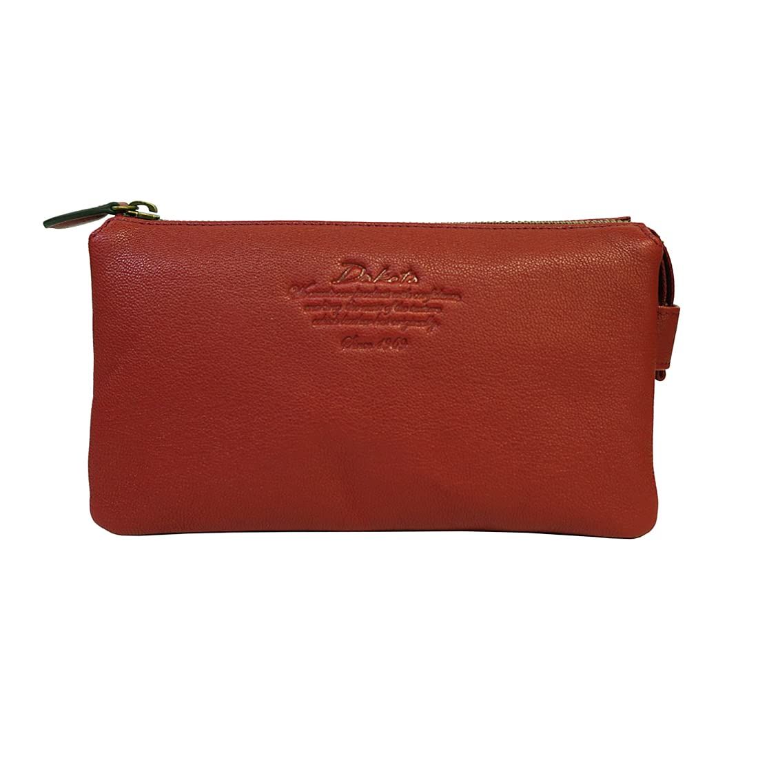 新品 [ダコタ] お財布ショルダーバッグ 本革 ディープレッド DA-1032461-31
