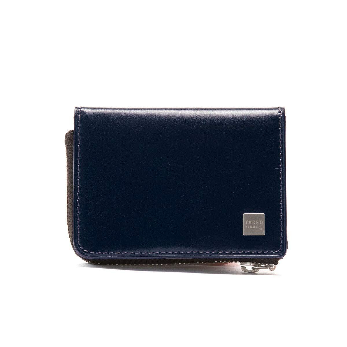 新品 [タケオキクチ] コインケース ピエール メンズ 181611 【07】ネイビー