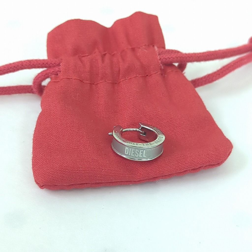 赤 Diesel ピアス ピアス DIESEL ディーゼル メンズ 片耳用 DX1443040 