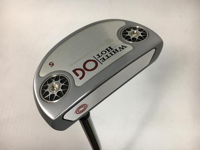 返品OK 【中古ゴルフクラブ】オデッセイ ホワイト ホット OG #5 パター STROKE LAB(ストローク ラボ)シャフト パター
