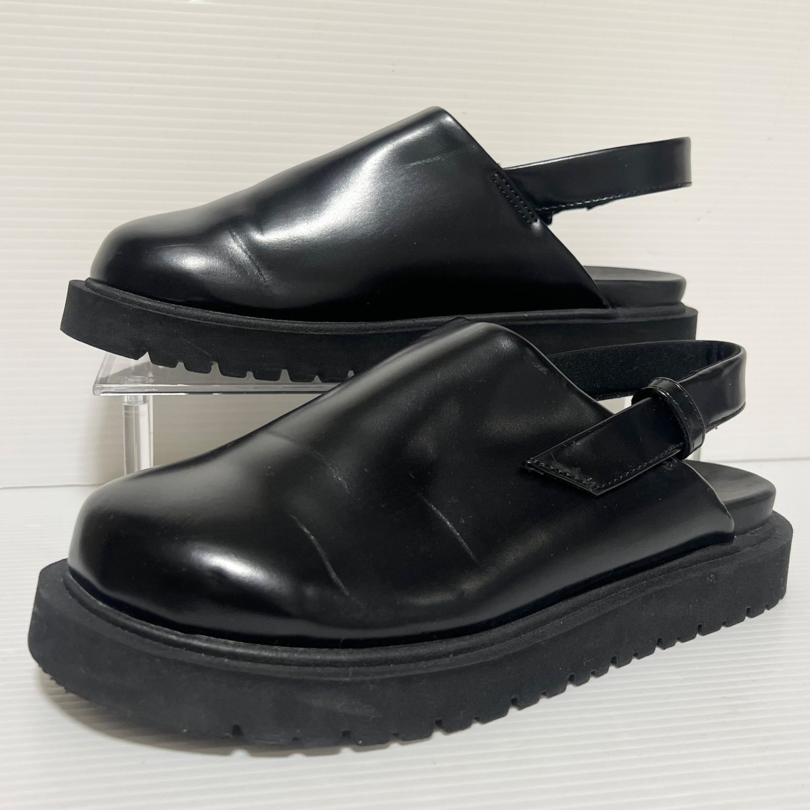UNIQLO C UNIQLO Clogs Sabo Sandals L Size Black 24.5-25cm