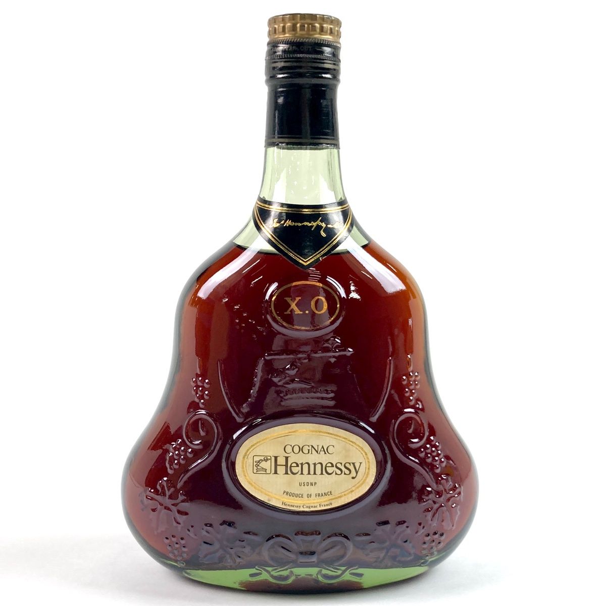 ヘネシー Hennessy XO 金キャップ グリーンボトル 700ml ブランデー コニャック 【古酒】