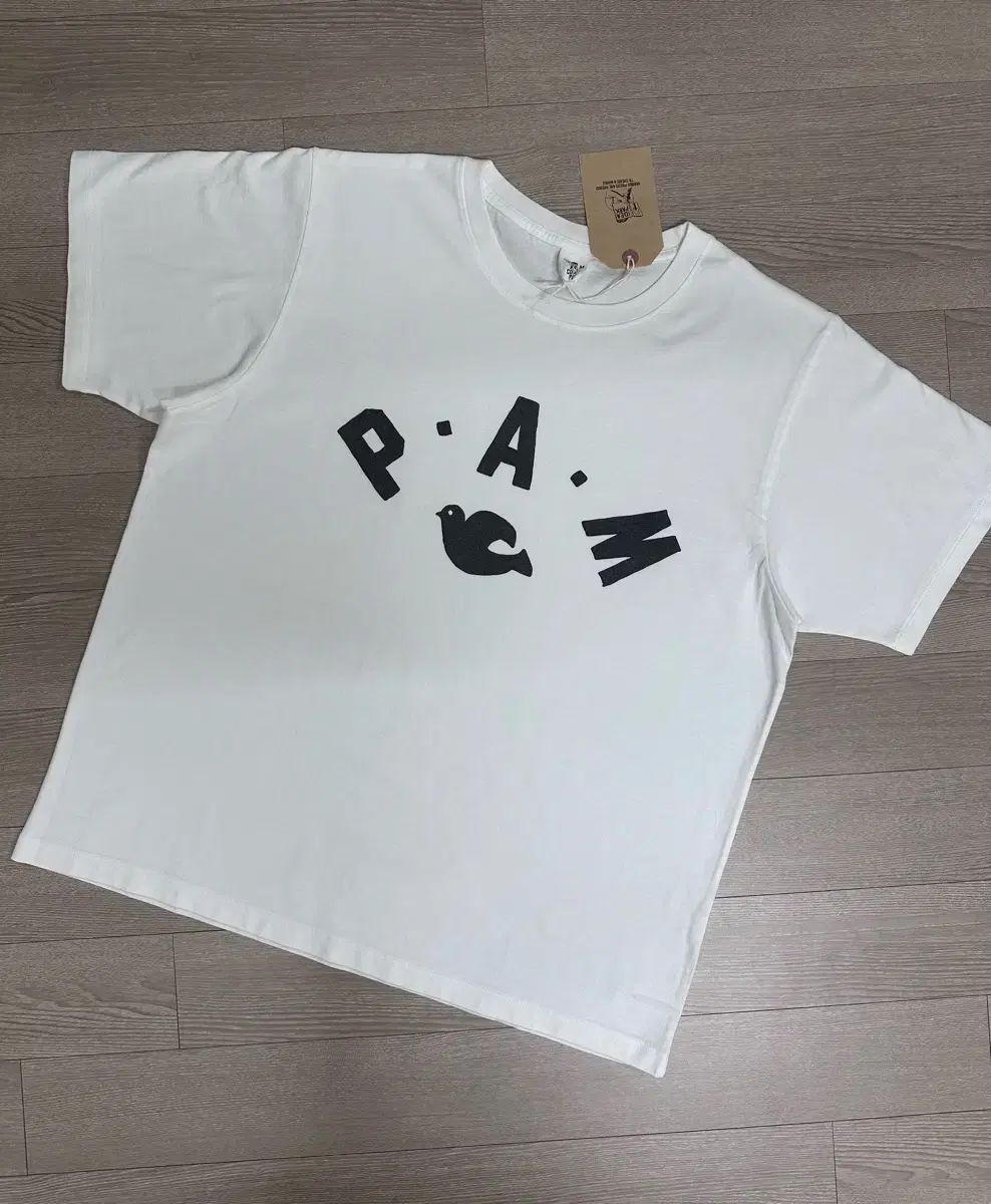 コレクトピーシーズ Collect Pieces PAM 半袖Tシャツ 白 L