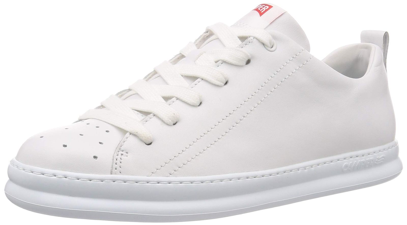 新品 [CAMPER(カンペール)] レースアップ 外羽 プレーントゥ RUNNER FOUR K100226 メンズ ピュアホワイト EU 40(25.5 cm)