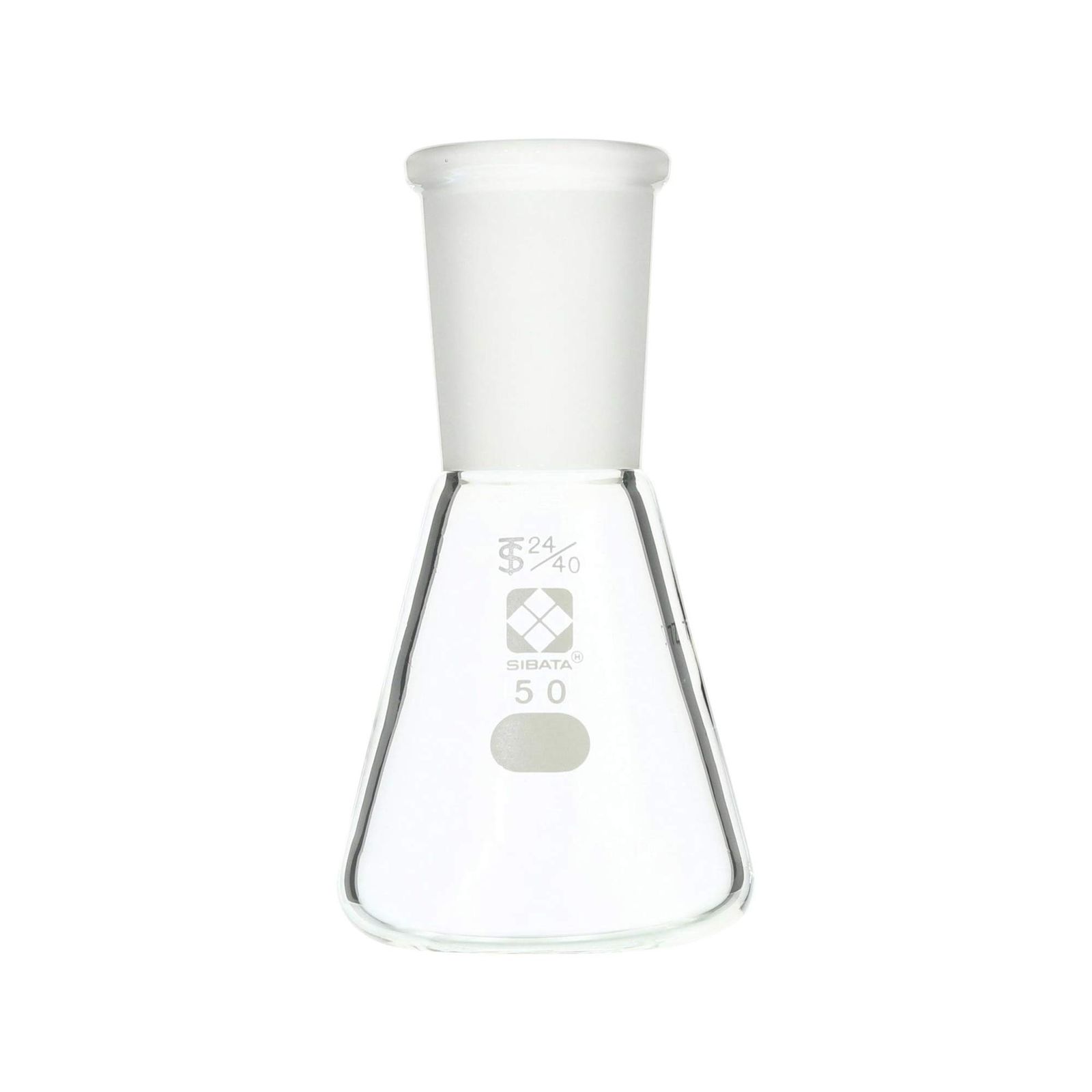 新品 柴田科学 共通摺合三角フラスコ 24/40 50mL (005510-2450)