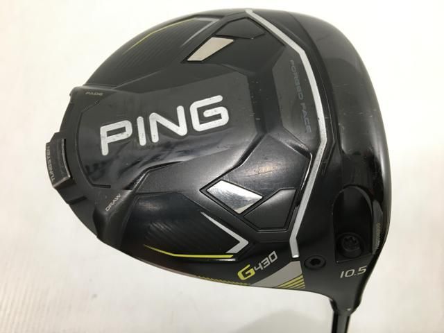 返品OK 【中古ゴルフクラブ】ピン G430 MAX ドライバー ALTA J CB BLACK 1W