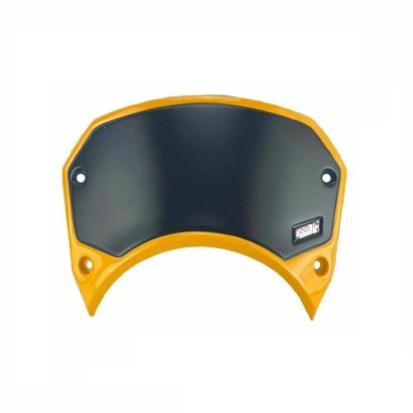 新品 SNB ホンダ モンキー ダックス DAX125 共通メーターバイザー ウインドシールド Meter Visor ST125 Monkey125 JB04 JB03 JB02/メーター用風防 (Yelloｗ)